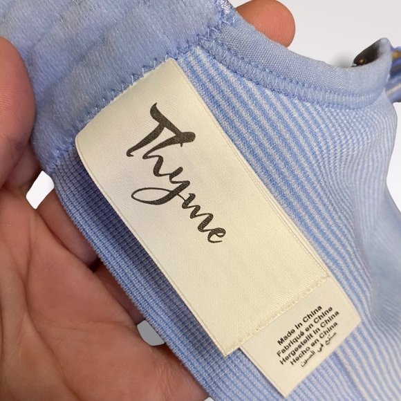 THYME MATERNITY | Blue Nursing Bra - Picture 3 of 5